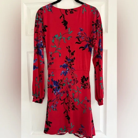 HOUSE OF HARLOW 1960 x REVOLVE Siri Dress in Red Fleur - Picture 4 of 5